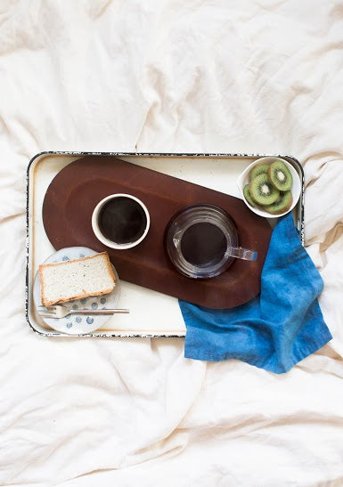 breakfast in bed.