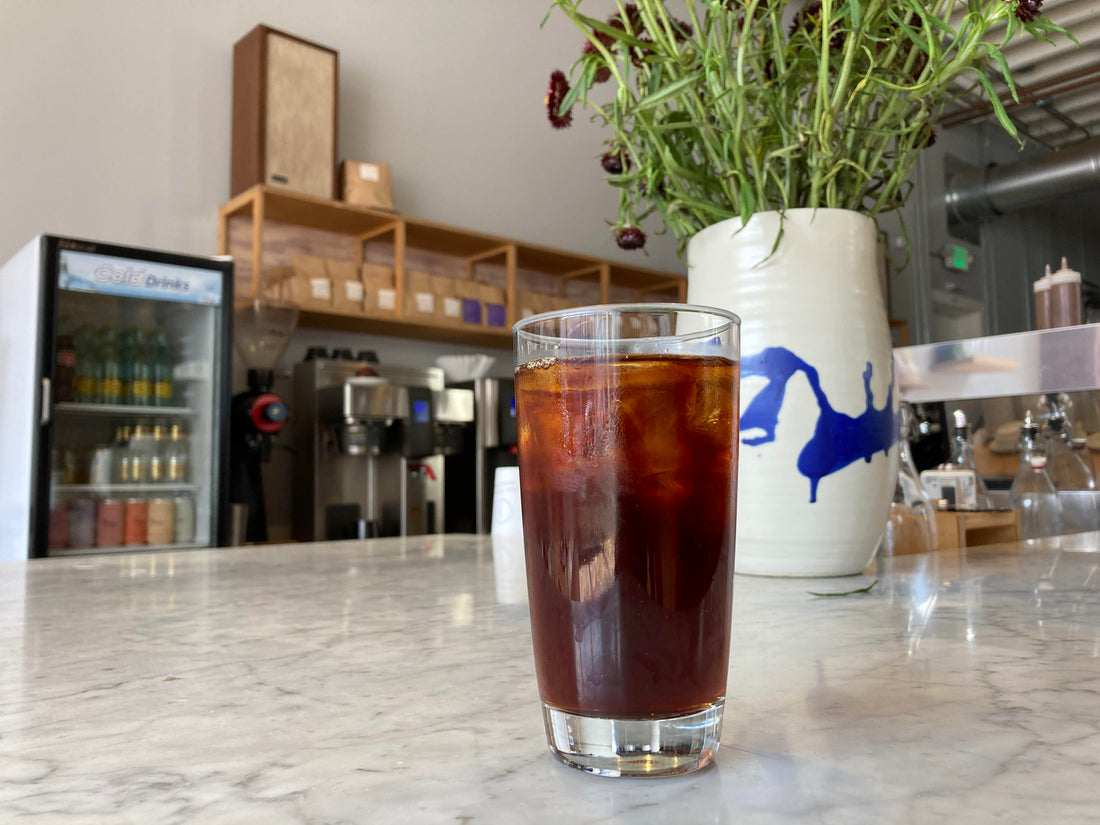 How We Do Iced Coffee at Elm